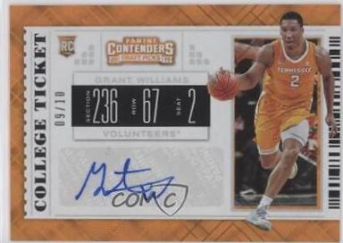 Grant Williams [Variation Autograph] #75