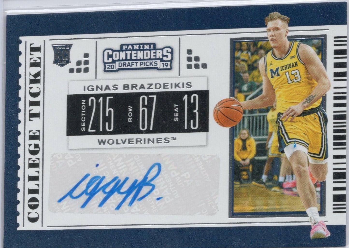Ignas Brazdeikis [Autograph] #111