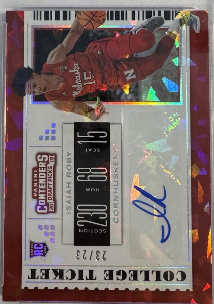 Isaiah Roby [Autograph Cracked Ice] #86