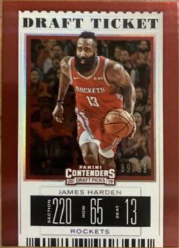 James Harden [Draft Red Foil] #18