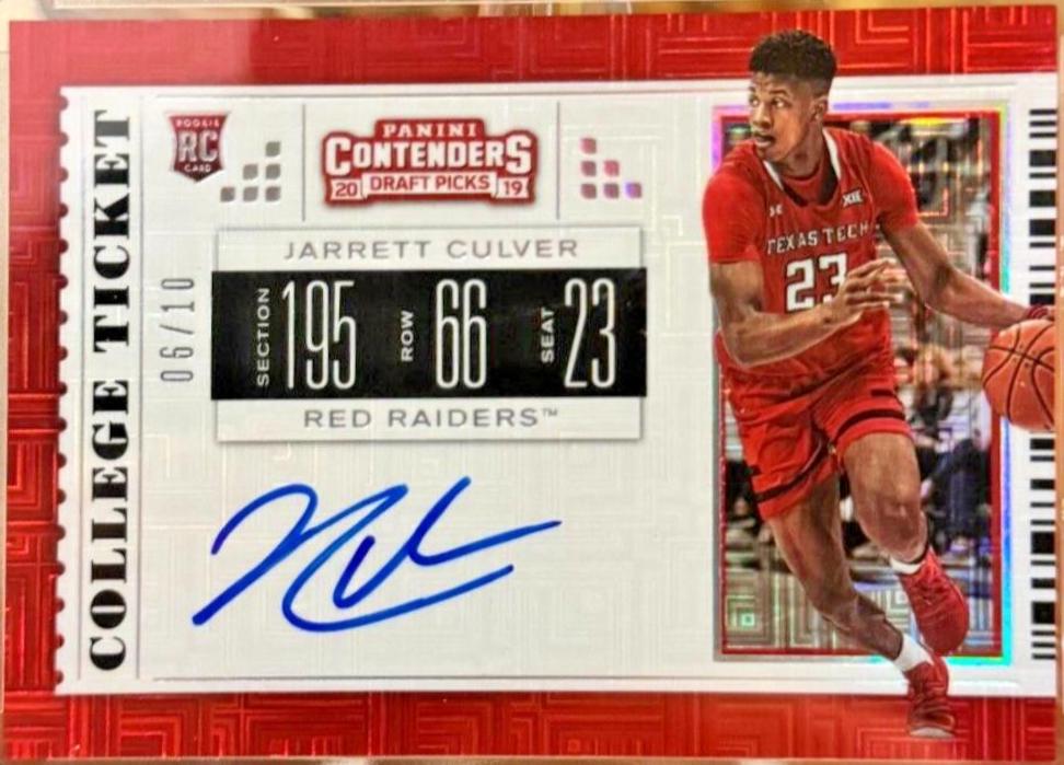 Jarrett Culver [Autograph Building Blocks] #56