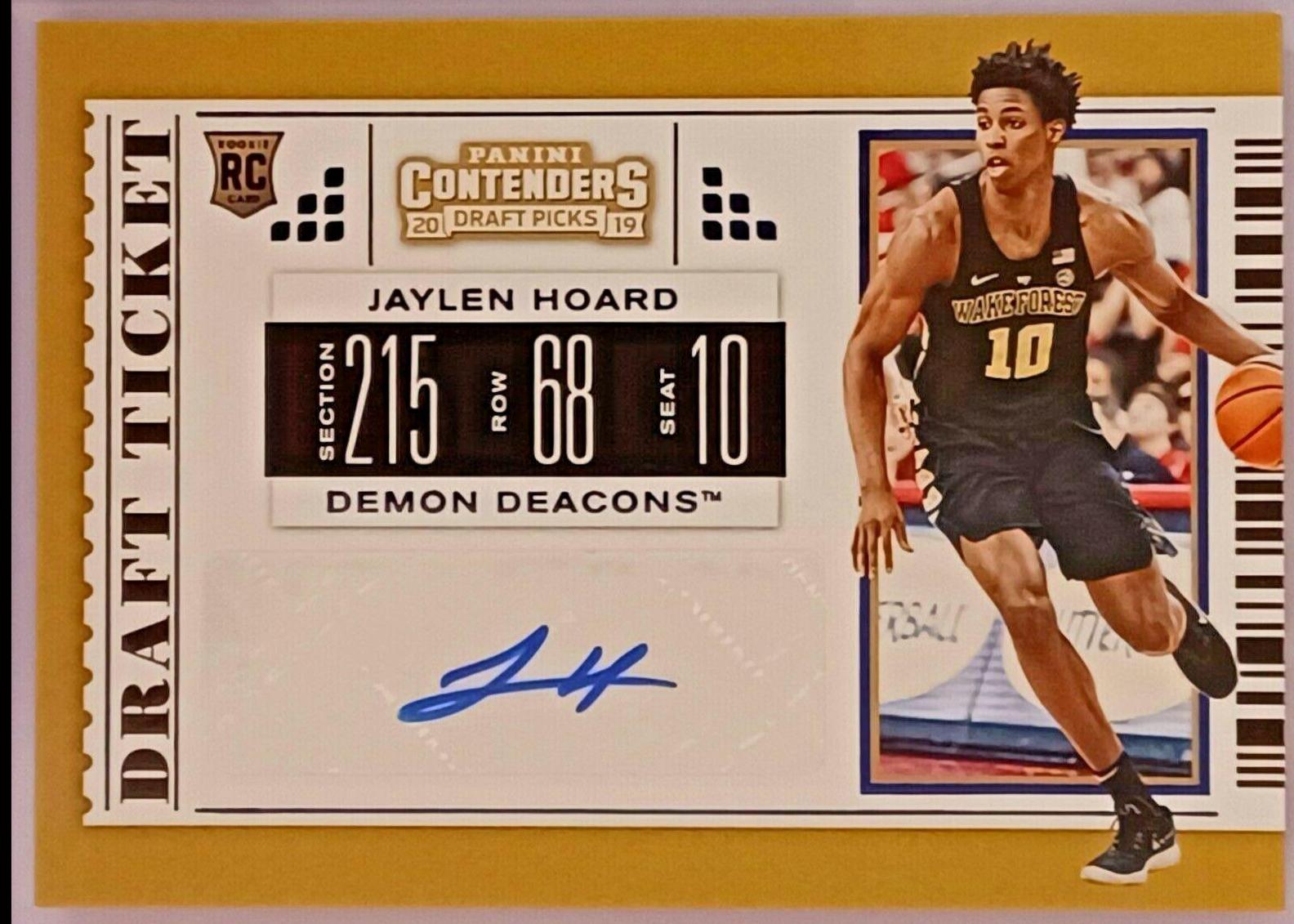 Jaylen Hoard [Autograph Draft] #93