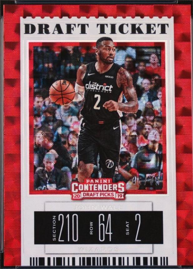 John Wall [Draft Red Foil] #22