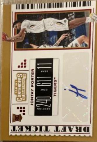 Jontay Porter [Autograph Draft Red Foil] #73