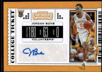 Jordan Bone [Autograph Draft Blue Foil] #87