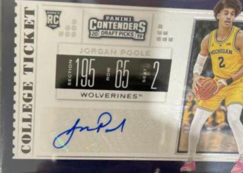 Jordan Poole [Autograph] #131