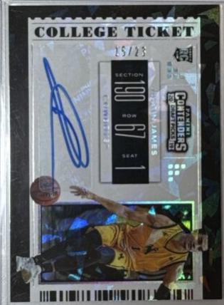 Justin James [Autograph Cracked Ice] #133