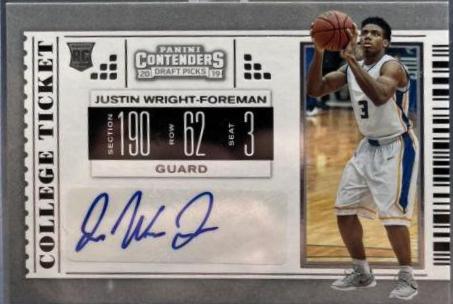Justin Wright Foreman Autograph #129
