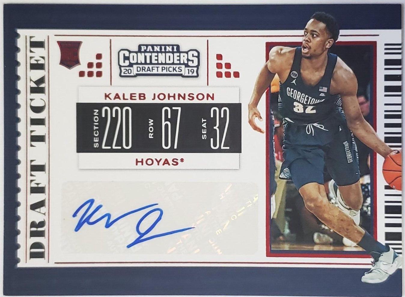 Kaleb Johnson [Autograph Draft] #104