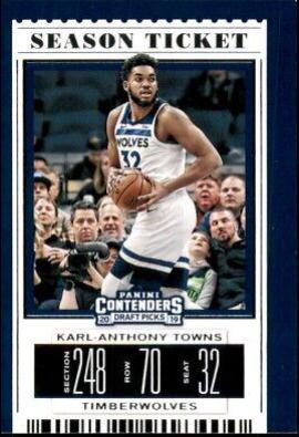 Karl Anthony Towns [Draft Blue Foil] #25