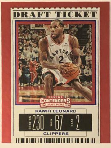 Kawhi Leonard [Draft Blue Foil] #26