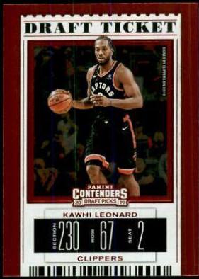 Kawhi Leonard [Draft Red Foil] #26