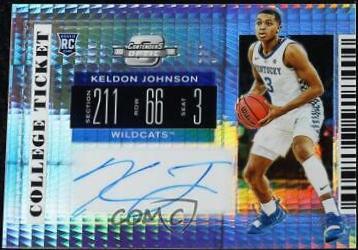 Keldon Johnson [Contenders Optic Autograph Hyper] #63