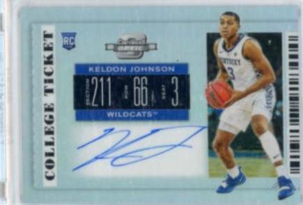 Keldon Johnson [Contenders Optic Autograph] #63