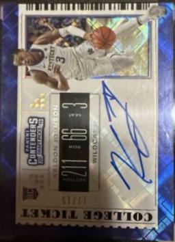 Keldon Johnson [Variation 3 Autograph Draft] #63