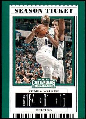 Kemba Walker [Draft Blue Foil] #27