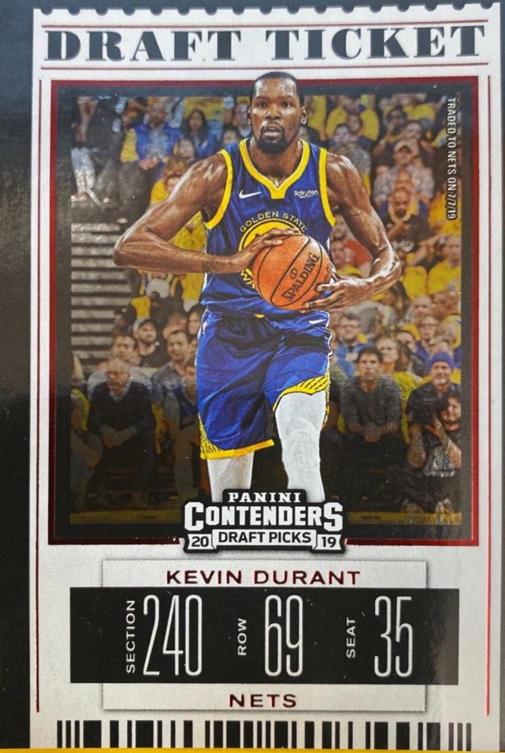 Kevin Durant [Draft Red Foil] #28