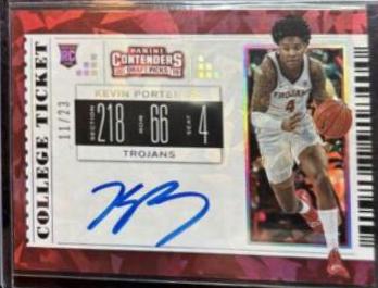 Kevin Porter Jr. [Variation 1 Autograph Cracked Ice] #66