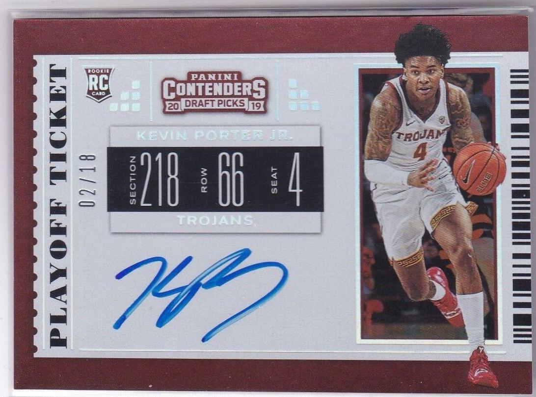 Kevin Porter Jr. [Variation 2 Autograph] #66