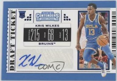 Kris Wilkes [Autograph Draft Blue Foil] #97