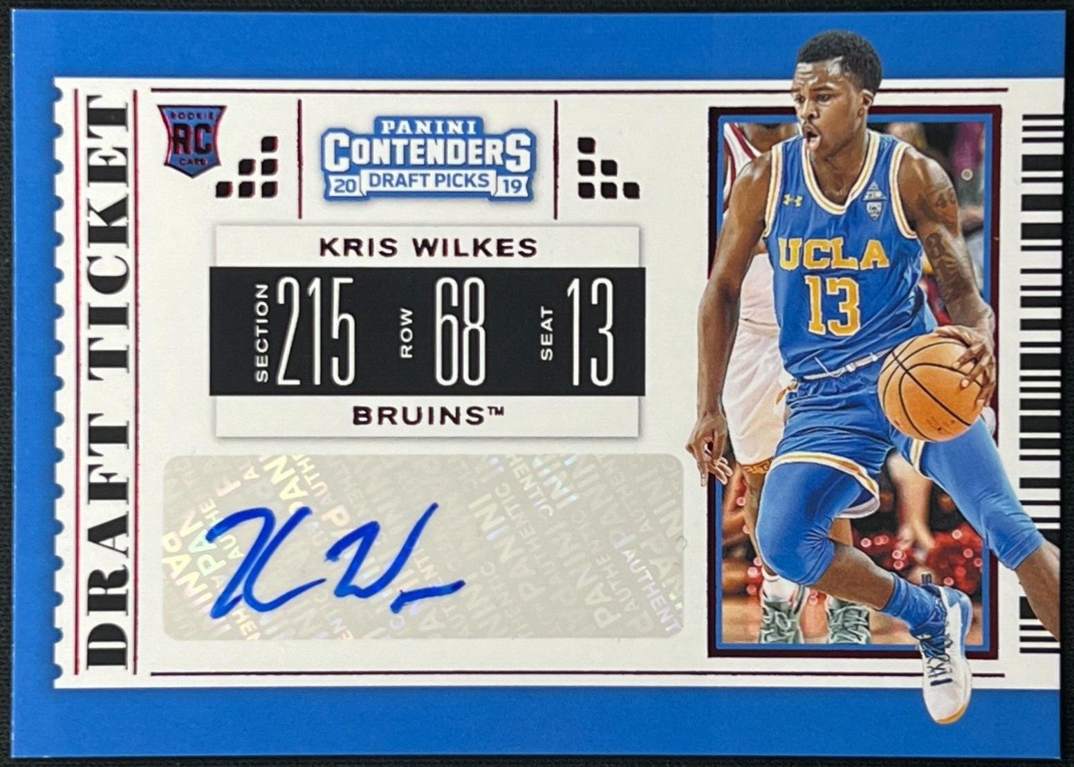 Kris Wilkes [Autograph Draft Red Foil] #97