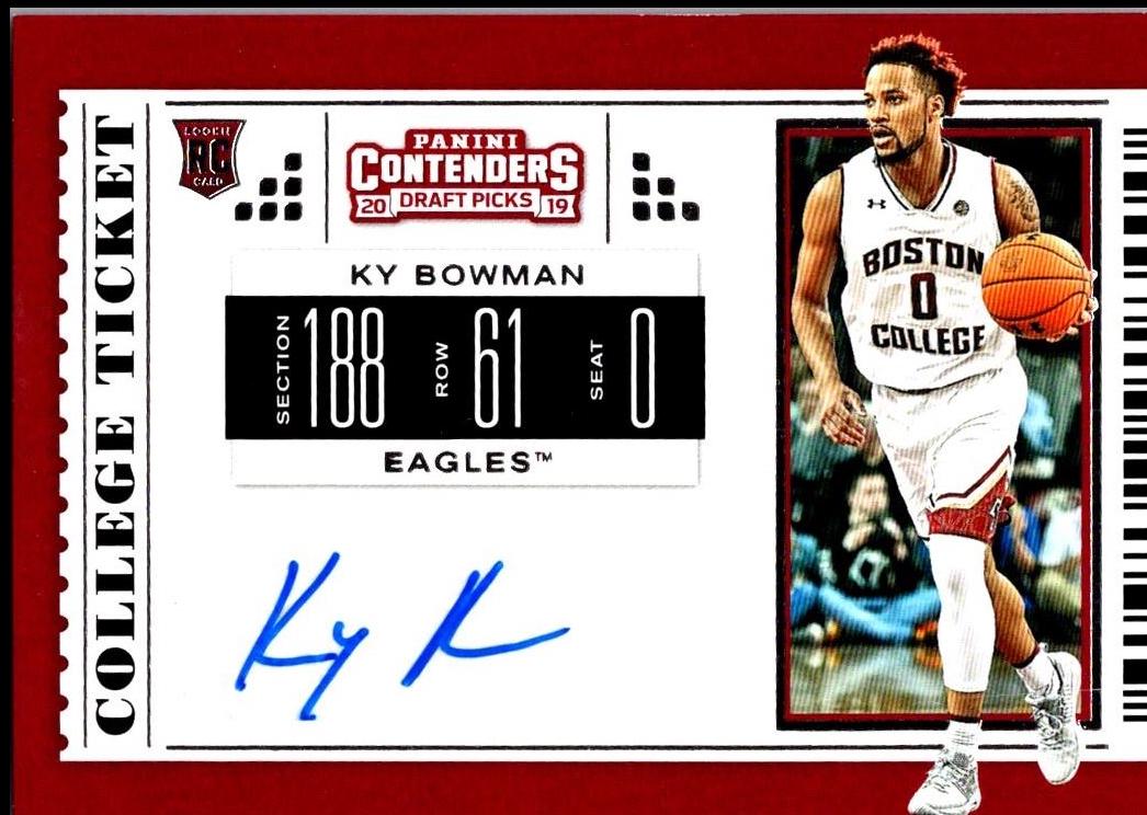 Ky Bowman [Autograph Draft Red Foil] #102