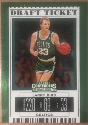 Larry Bird [Draft Blue Foil] #37