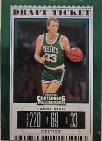 Larry Bird [Variation Draft Blue Foil] #37