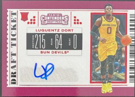 Luguentz Dort [Autograph Draft Red Foil] #77