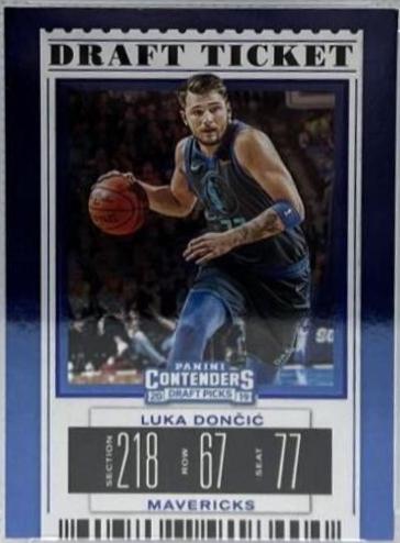 Luka Doncic [Variation Draft Blue Foil] #39
