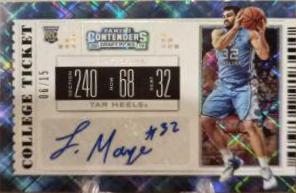 Luke Maye [Autograph Building Blocks] #107