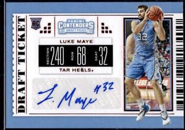 Luke Maye [Autograph Draft Red Foil] #107