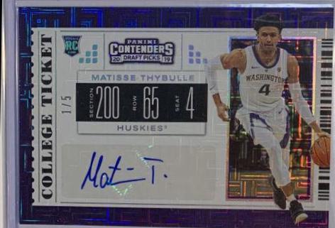 Matisse Thybulle [Autograph Building Blocks] #74