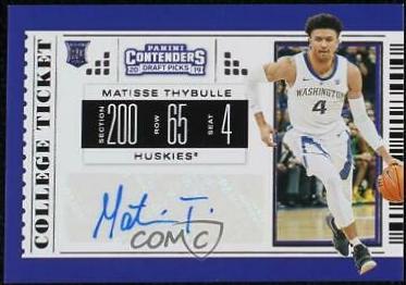 Matisse Thybulle [Variation Autograph] #74