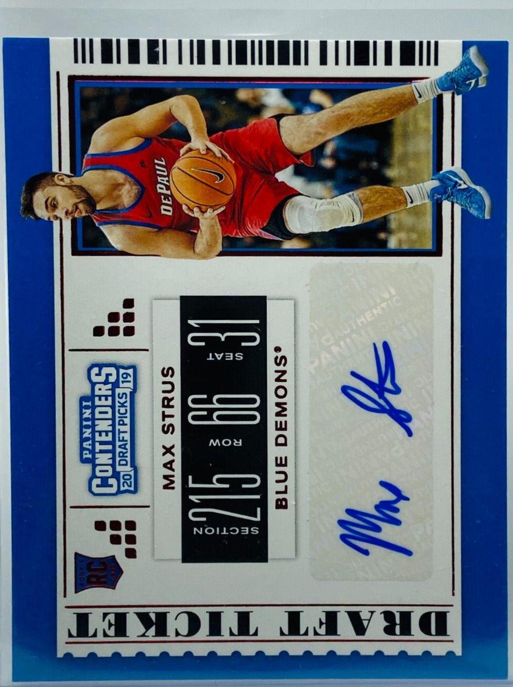 Max Strus [Autograph Draft Red Foil] #101
