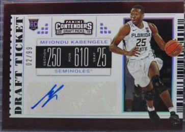 Mfiondu Kabengele [Autograph Draft] #124