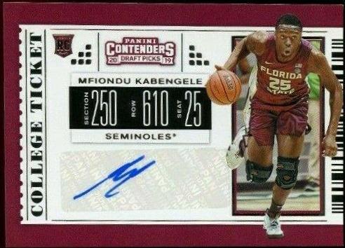 Mfiondu Kabengele [Autograph] #124