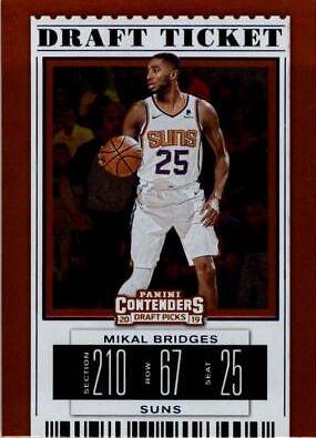 Mikal Bridges [Draft Blue Foil] #42