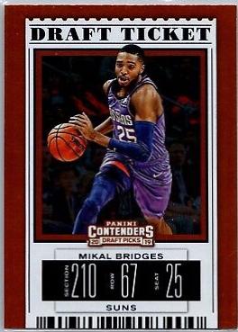 Mikal Bridges [Draft Red Foil] #42