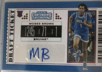 Moses Brown [Autograph Draft Red Foil] #113