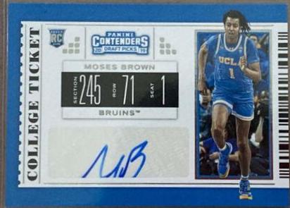 Moses Brown [Autograph] #113