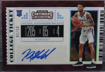 Nickeil Alexander Walker [Autograph Building Blocks] #70