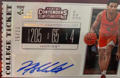 Nickeil Alexander Walker [Autograph Cracked Ice] #70