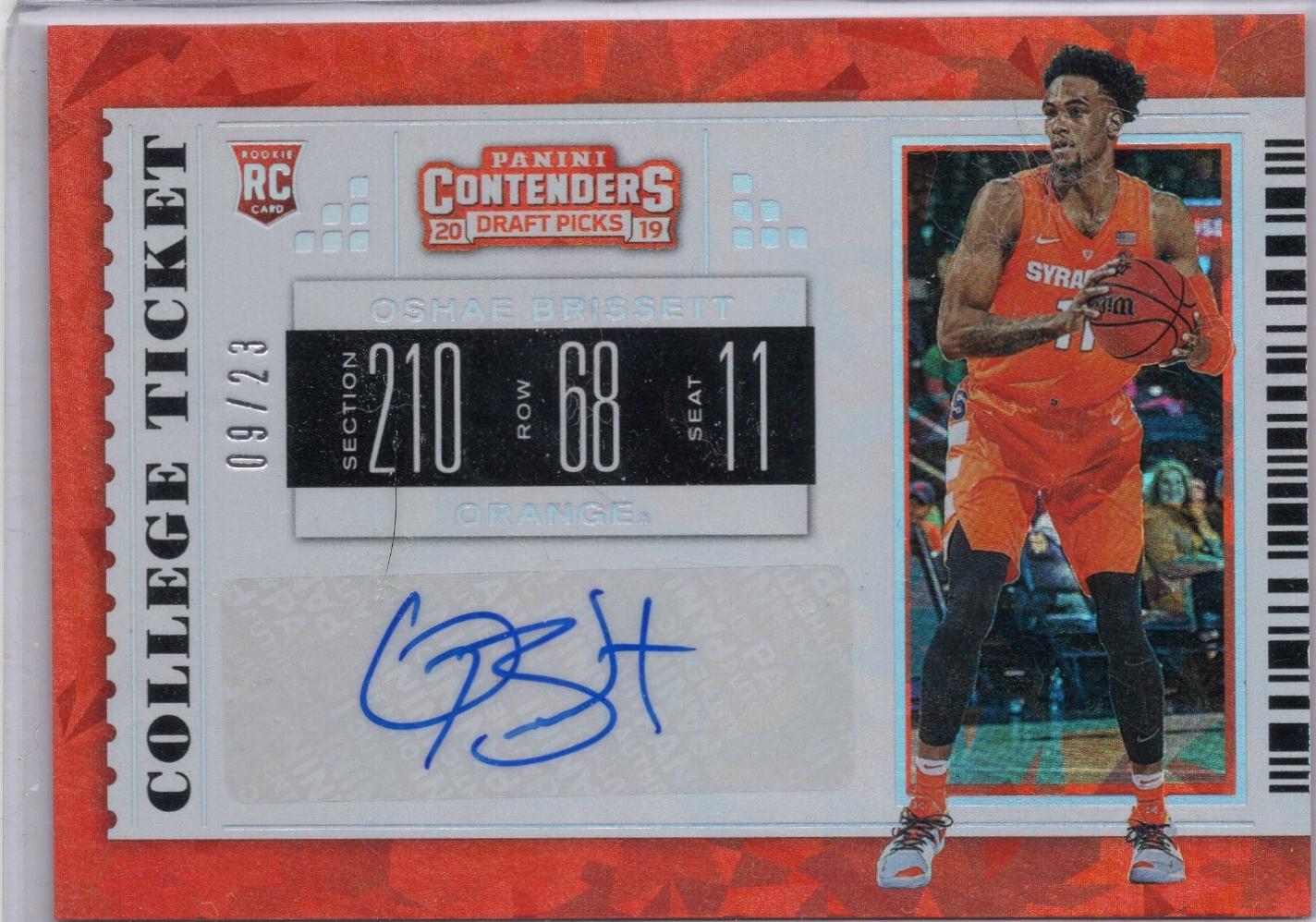Oshae Brissett [Autograph Cracked Ice] #114