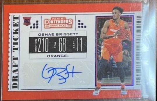 Oshae Brissett [Autograph Draft Blue Foil] #114