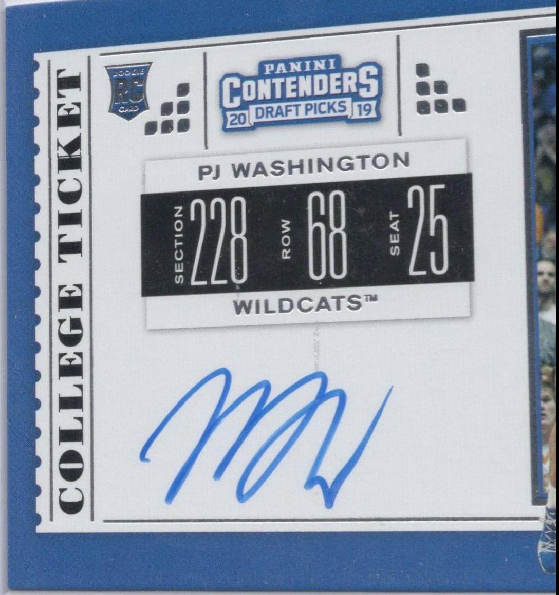 PJ Washington Jr. [Autograph] #65
