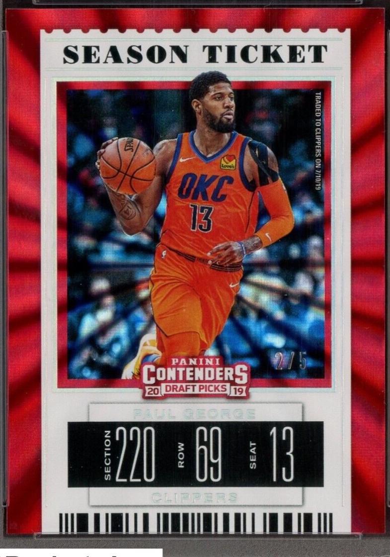 Paul George Draft Red Foil #44