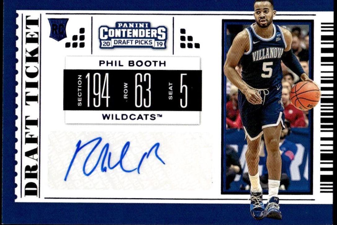 Phil Booth [Autograph Draft Blue Foil] #132