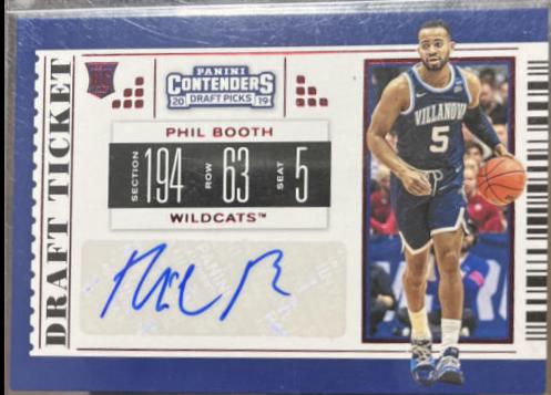 Phil Booth [Autograph Draft Red Foil] #132