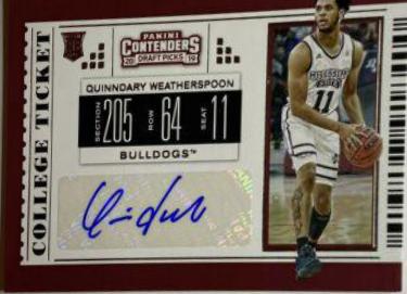 Quinndary Weatherspoon [Autograph] #94